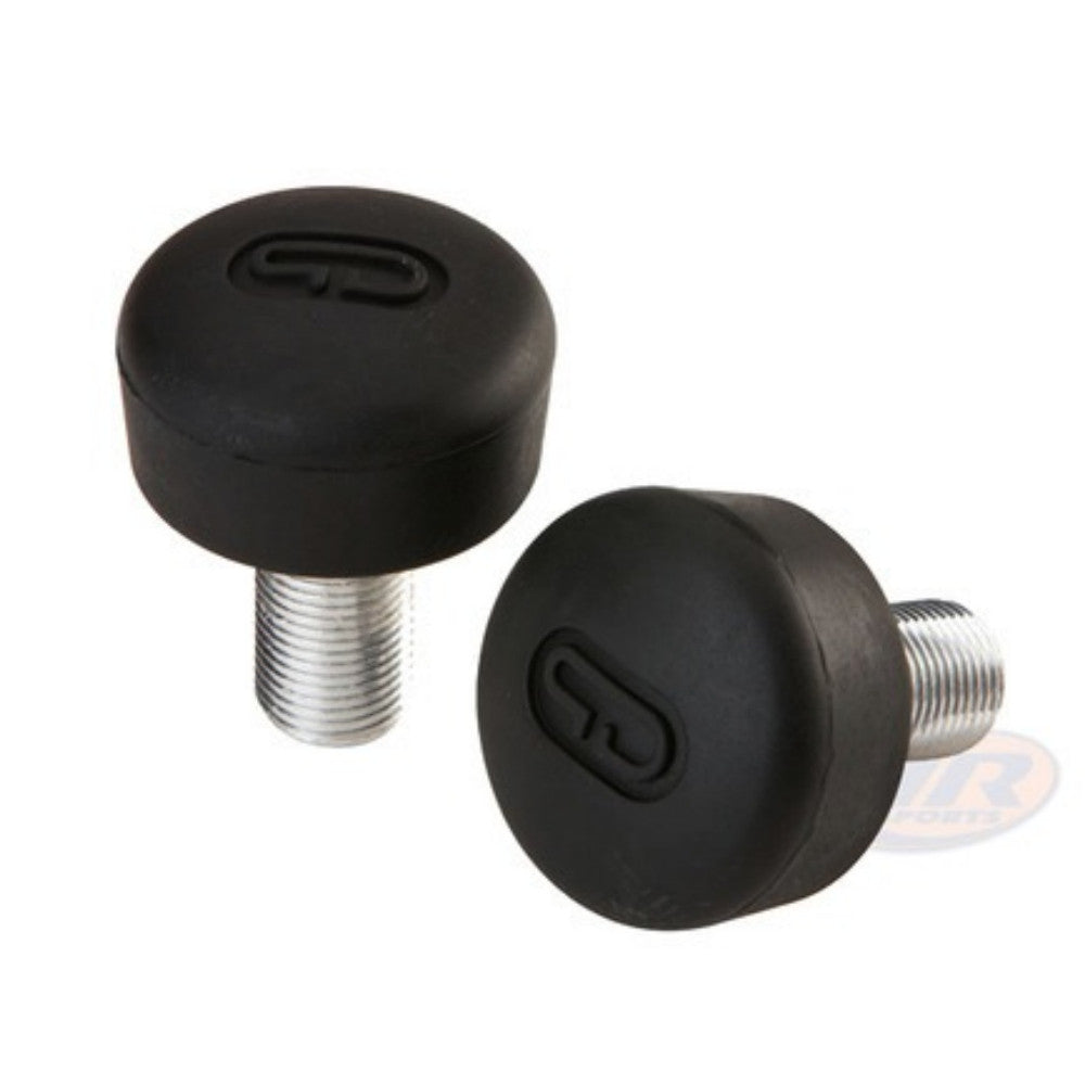 Powerdyne Round Toe Stops for Roller Skates - High Grip Rubber Stoppers for Roller Derby, Artistic Skating & Outdoor Use