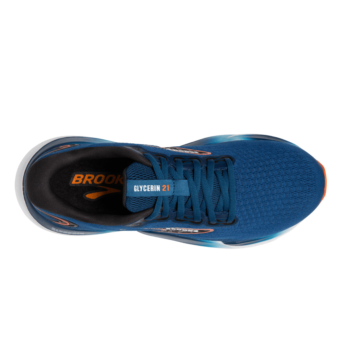 Brooks Glycerin 21 Running Shoes for Men - Premium Cushioned Road Running Sneakers - Perfect for Long Distance Running, Jogging & Marathon Training