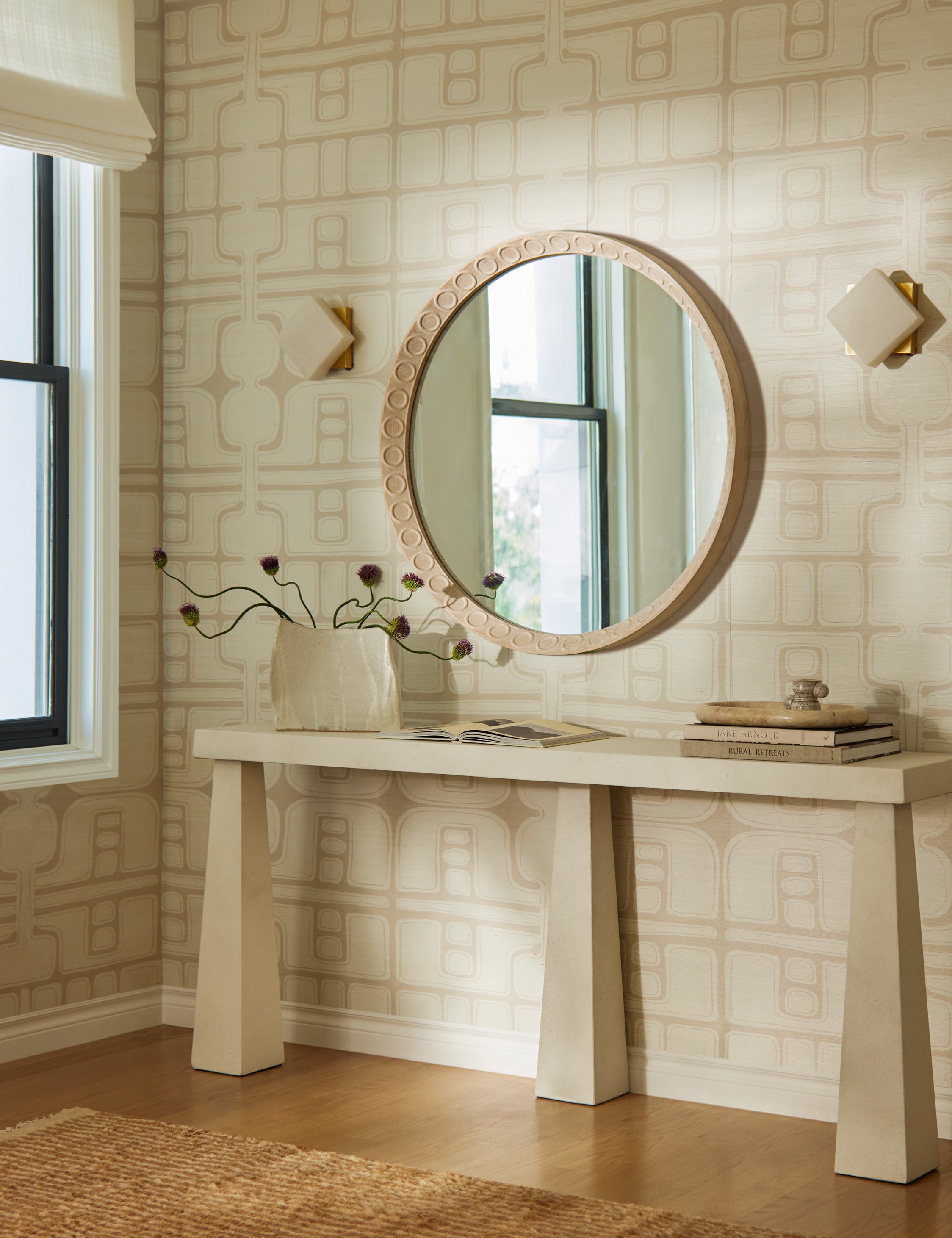 Bosa Grasscloth Wallpaper - Natural Textured Wall Covering for Living Room, Bedroom & Office | Eco-Friendly Home Decor