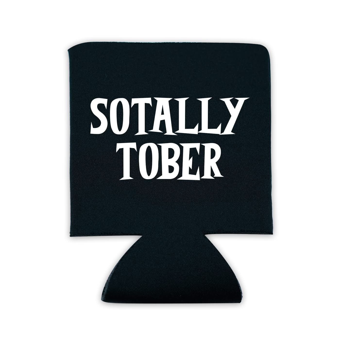 Sotally Tober Insulated Drink Can Cooler - Orange - Keep Beverages Cold for Hours - Perfect for Beach, Pool, Picnics & Outdoor Parties