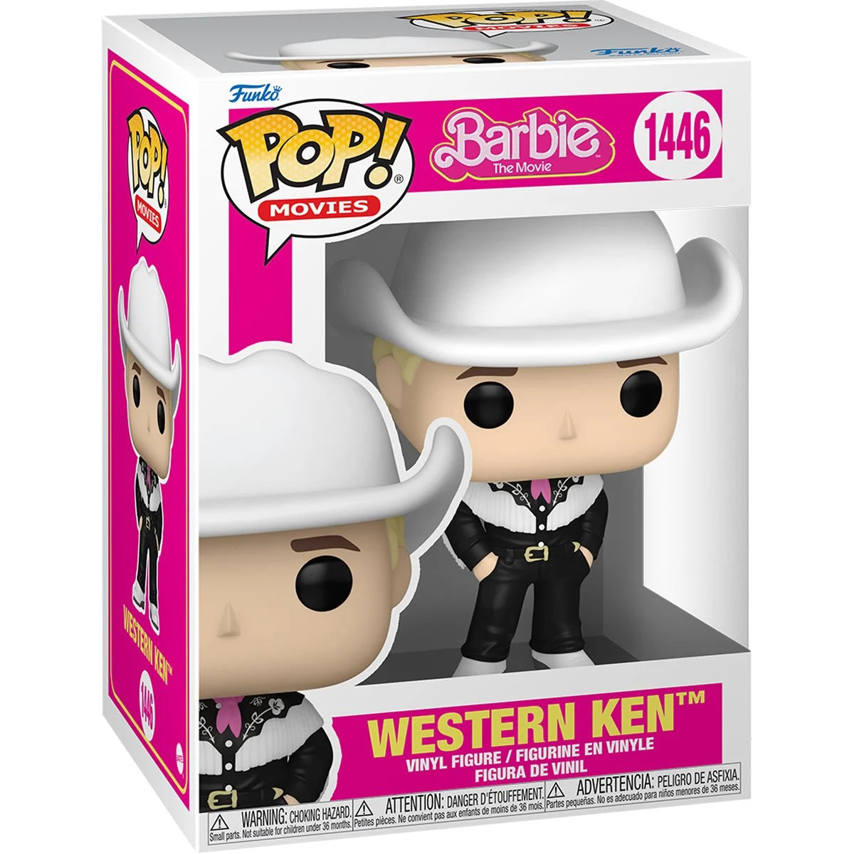 Barbie the Movie Western Ken Doll - Collectible Fashion Doll Inspired by the Film - Perfect for Play, Display, and Barbie Movie Fans