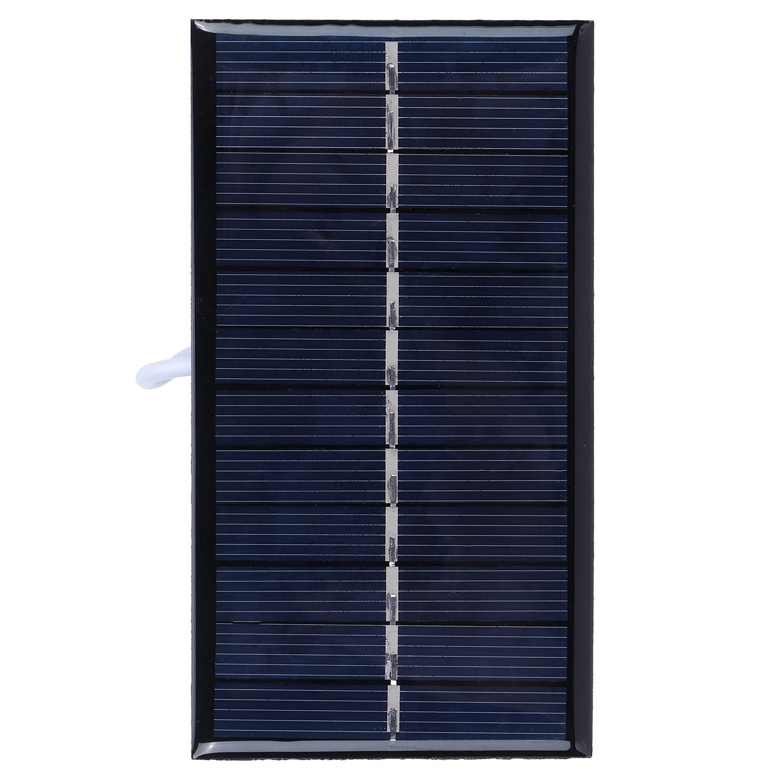 Walfront 1W 6V Polycrystalline Solar Panel - High Efficiency Solar Charging Board for Outdoor Toys, Garden Lights, Small Water Pumps & DIY Projects | Perfect for Camping, Backyard Decor & Renewable Energy Experiments