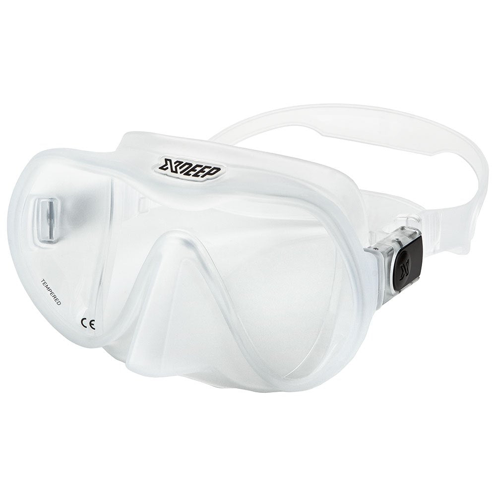 XDEEP Radical Frameless Clear Scuba Diving Mask - Lightweight Snorkeling Gear for Underwater Adventure, Travel & Spearfishing