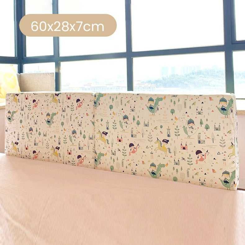 Baby Bed Rail Guard - Soft Padded Anti-Rollover Safety Fence for Toddlers | Perfect for Cribs, Twin Beds & Co-Sleeping