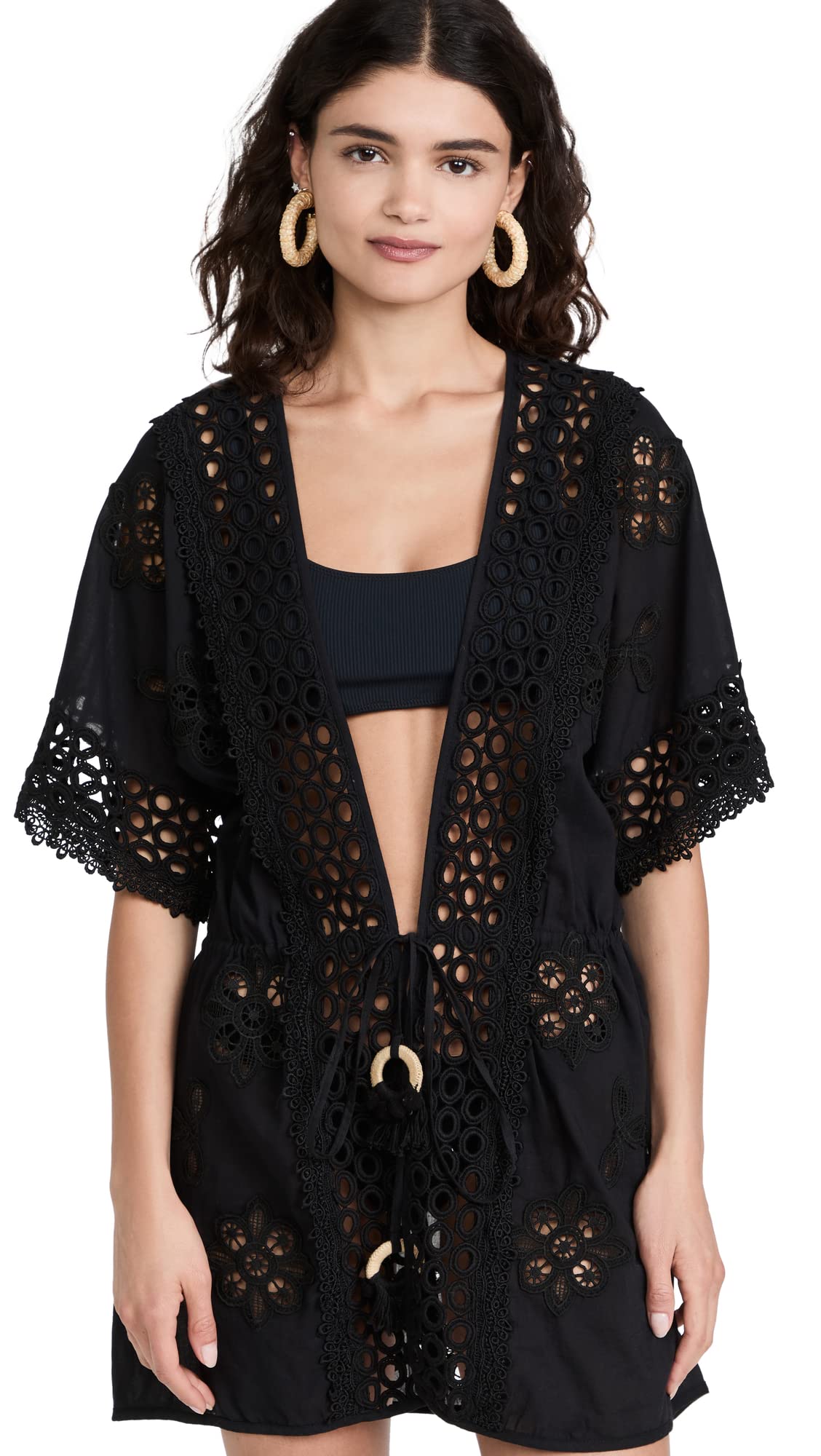 Ramy Brook Women's Delphine Cover Up Swimsuit Beach Dress - Lightweight & Stylish Swim Cover for Pool, Vacation & Resort Wear