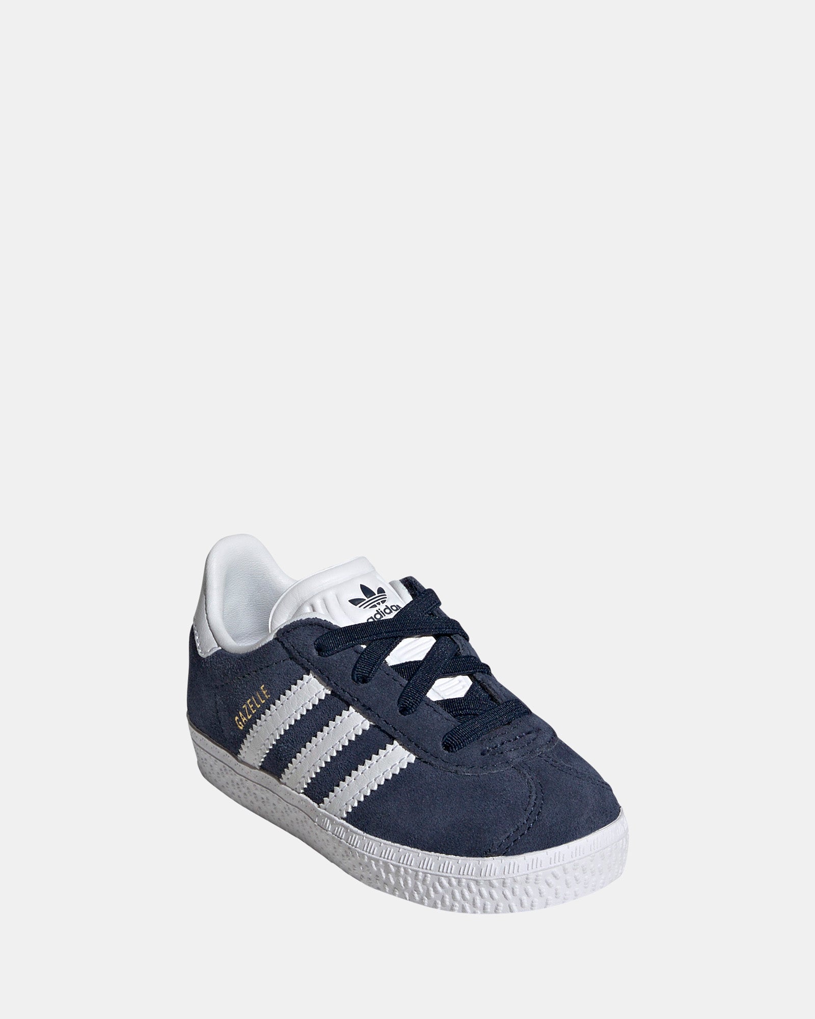 Gazelle CF Elastic Lace Infant Sneakers - Navy/White - Comfortable Baby Shoes for Walking & Playtime