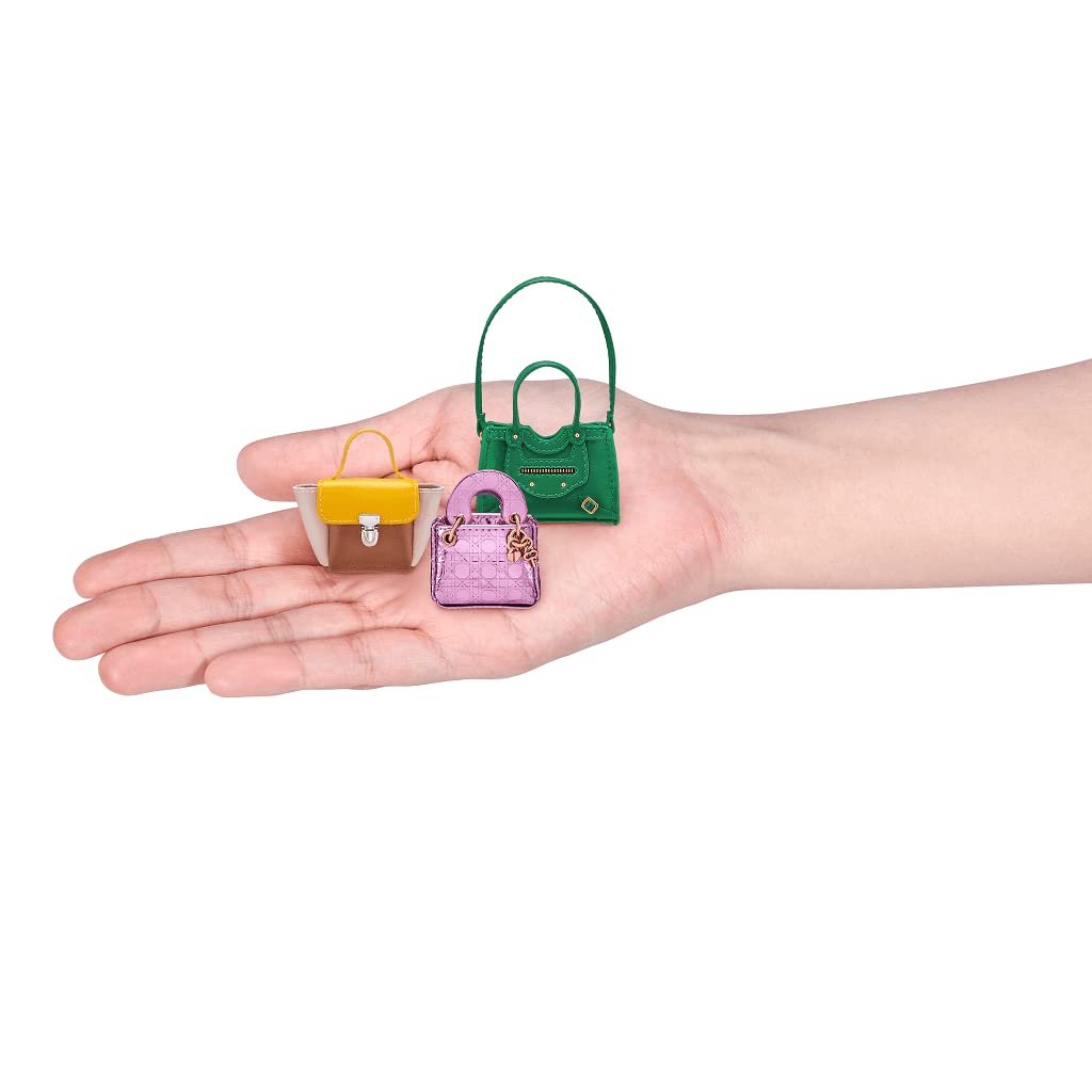 5 Surprise Mystery Capsule - Real Miniature Collectible Mini Fashion Brands Series 1 - Perfect for Collectors & Gift Giving - Small Parts Not for Children Under 3 - Great for Display, Party Favors & DIY Projects