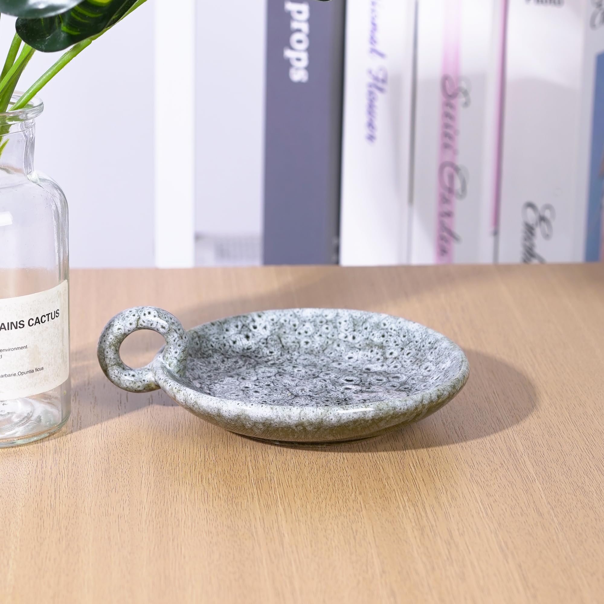 Premium Sage Burner Bowl - Smudge Bowl & Palo Santo Holder for Incense Sticks, Aromatherapy & Spiritual Cleansing - Perfect for Meditation, Yoga & Home Decor