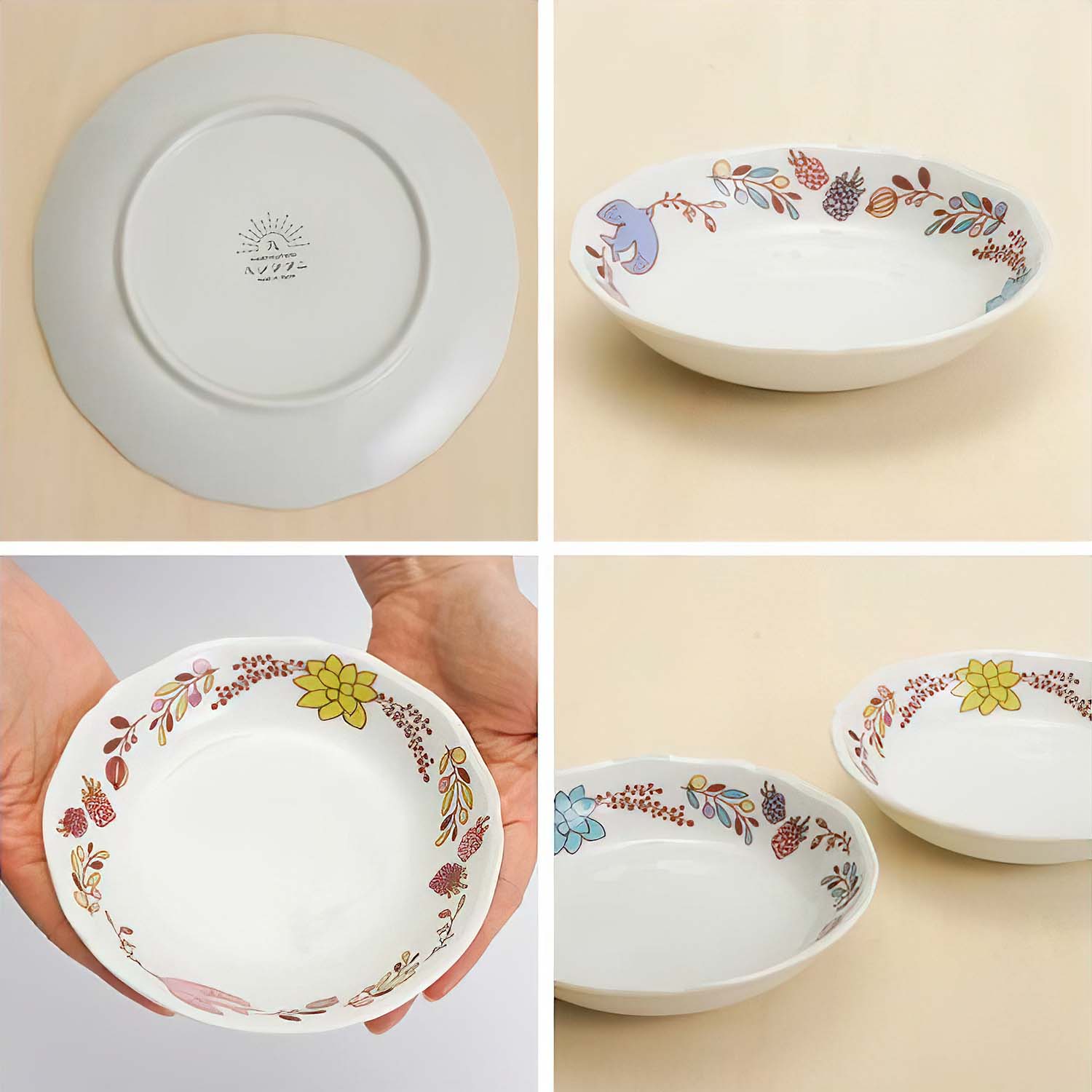 Premium Harekutani Porcelain Bird Feeder Bowl - Elegant Tree Nut Dish for Wild Birds, Perfect for Garden, Patio & Backyard Bird Watching