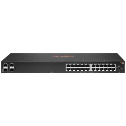 Aruba 6000 24-Port Gigabit Ethernet Switch | 24G 4SFP | Manageable Layer 3 Switch | 10/100/1000Base-T | 100/1000Base-X | Modular Design | 2 SFP Slots | 33W Power | PoE Ports | 1U Rack Mountable | Ideal for Enterprise Networks & Data Centers