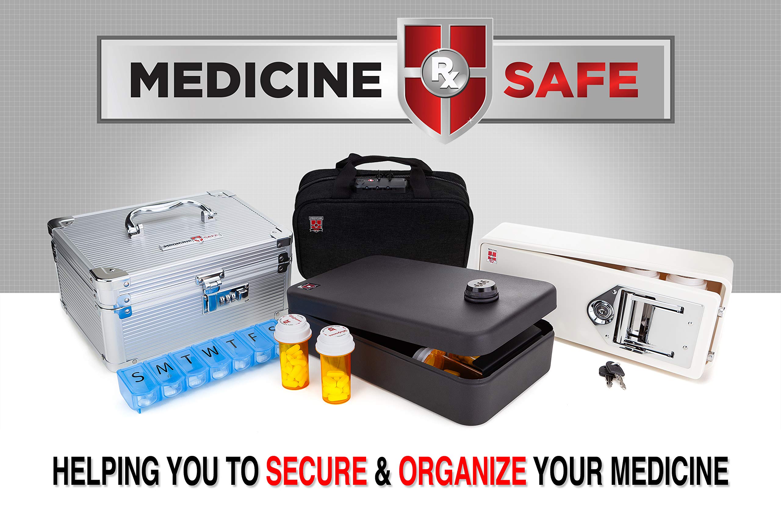 Portable Medication Travel Organizer Pouch - Compact & Waterproof Pill Case for Daily Use, Airplane Trips & Emergency Kits