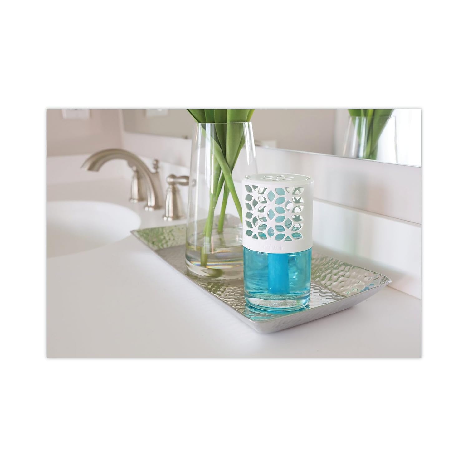 BRIGHT Air Max Scented Oil Air Freshener - Cool & Clean Fragrance, 4oz for Home, Office & Car - Eliminate Odors & Freshen Air Naturally