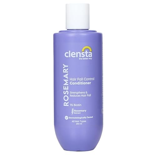 PRIME CRAFT Rosemary Hair Fall Control Conditioner with Biotin - Reduces Hair Loss & Breakage for All Hair Types | Sulfate & Paraben Free | Daily Use for Men & Women (250ml) | Perfect for Thinning Hair & Scalp Care