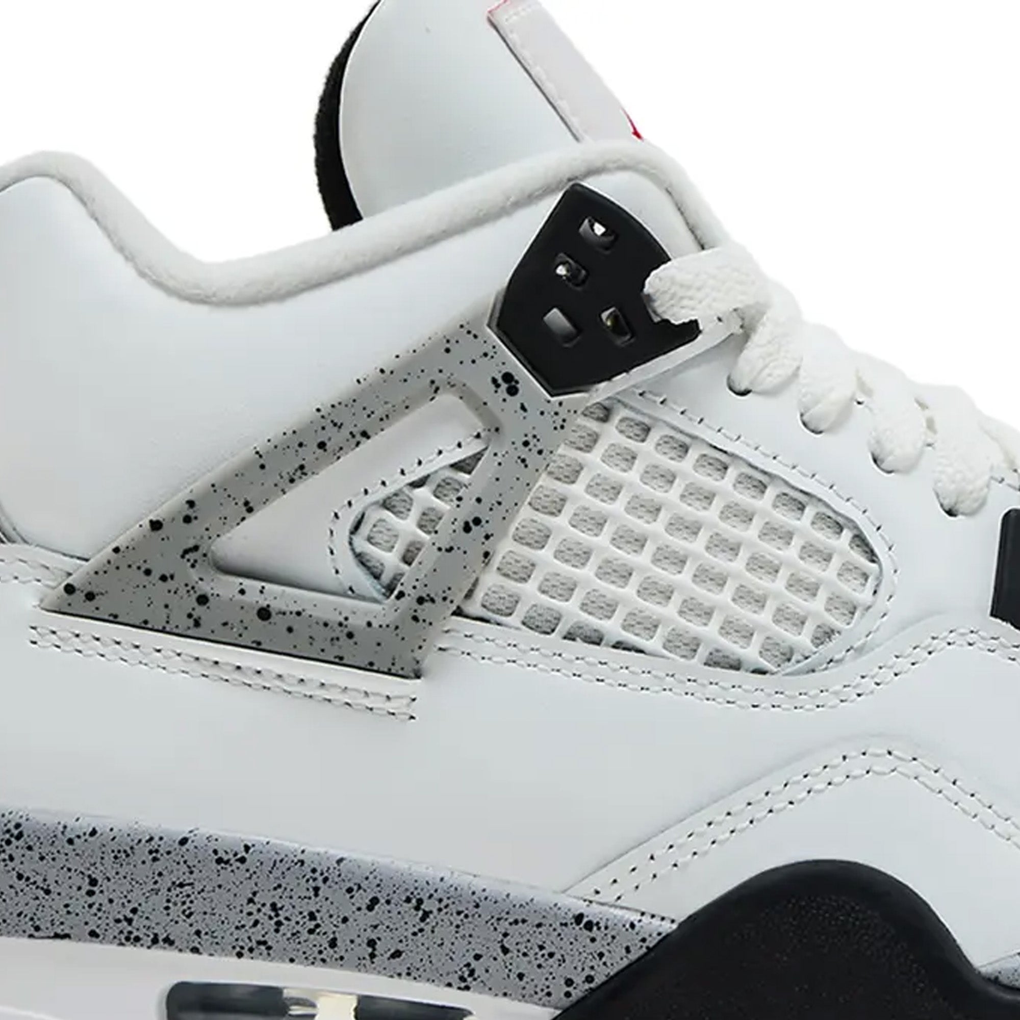 Air Jordan 4 Retro White Cement GS Sneakers (2025 Release) - Men's Basketball Shoes for Streetwear & Casual Style