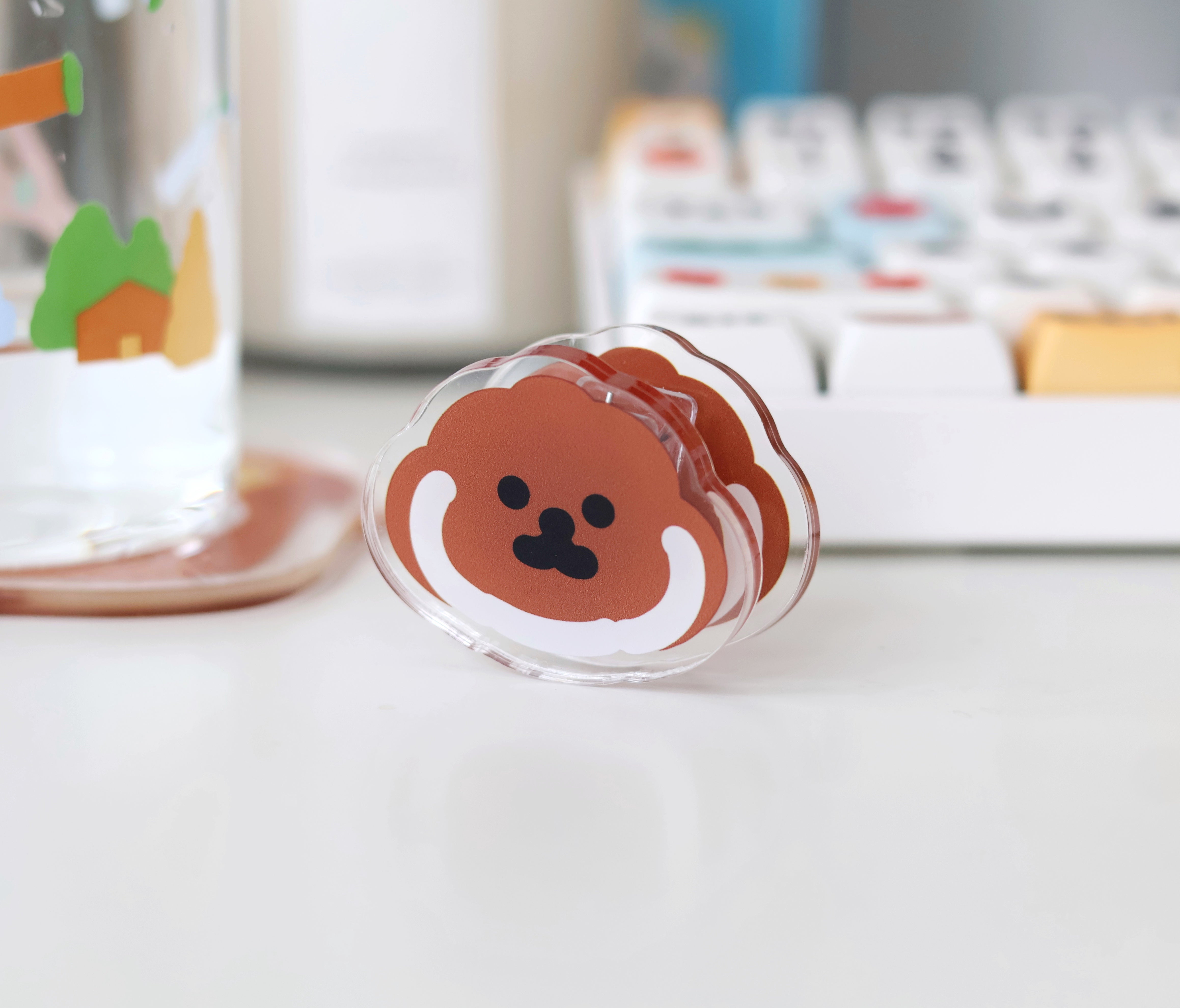 Rice Cake Puppy Paper Clip - Adorable Dog-Shaped Binder Clips for Office, School & Home Organization | Perfect for Notes, Files & DIY Crafts