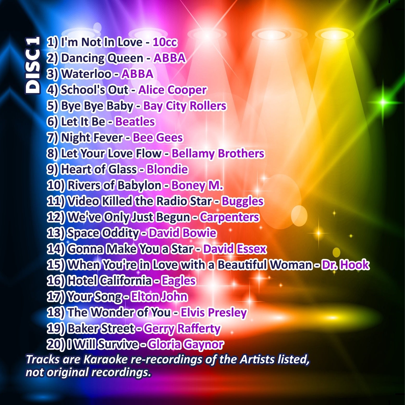 Mr Entertainer Big Karaoke Hits of the 70's - Best 70s Karaoke Songs for Parties & Home Entertainment | Perfect for Family Gatherings & Sing-Along Nights