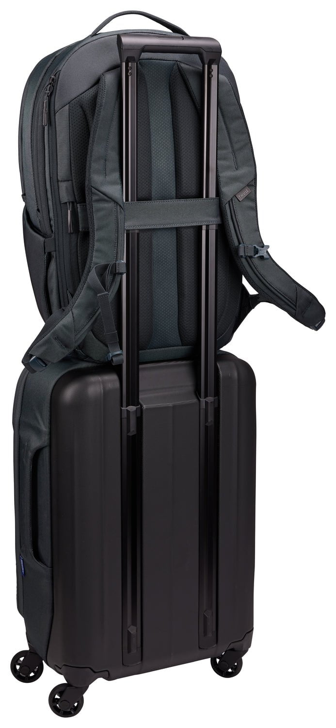 Thule Subterra 2 Laptop Backpack 27L - Water-Resistant Dark Slate Business Travel Backpack for Men & Women - Perfect for Commuting, Office Work & Airplane Carry-On