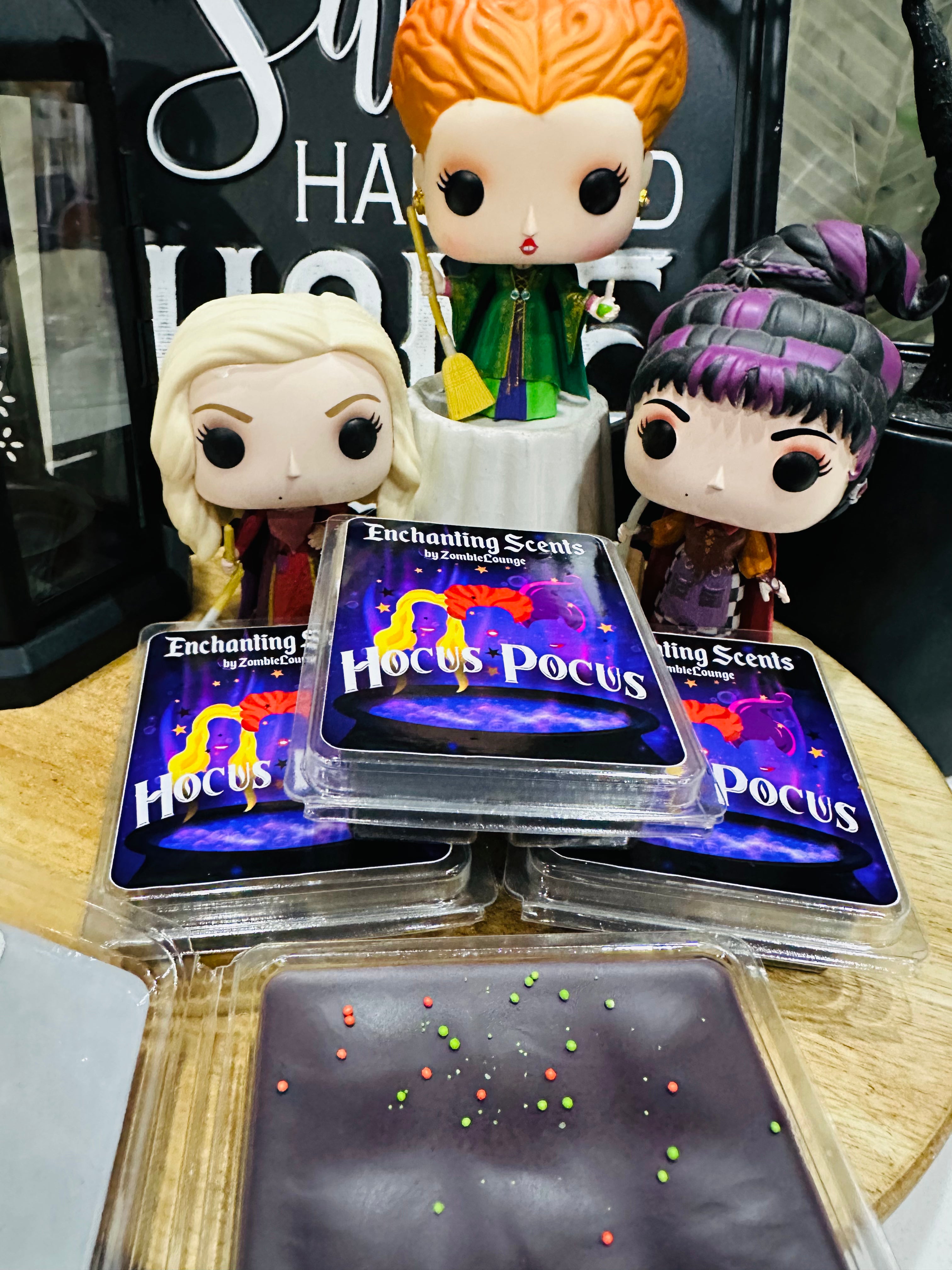 Hocus Pocus Wax Melts - Premium Scented Wax Cubes for Warmers, Home Fragrance & Aromatherapy - Perfect for Halloween, Fall Decor & Cozy Evenings