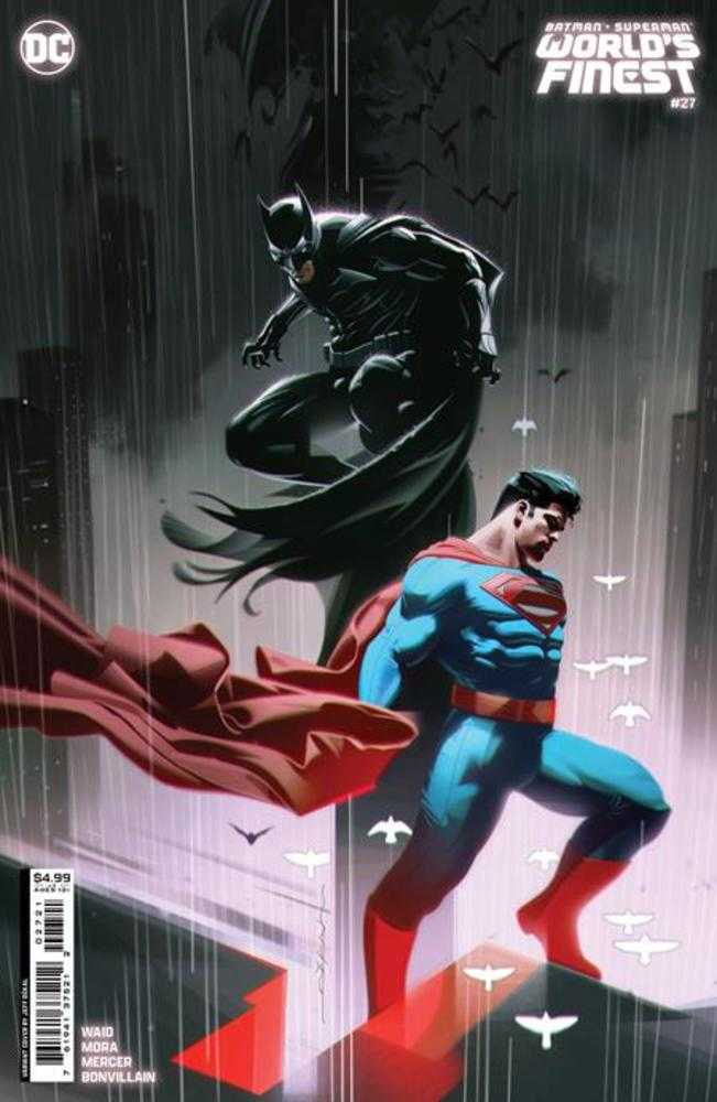 Batman Superman Worlds Finest #27 Cover B Jeff Dekal Variant - DC Comics Collectible Card Stock Cover - Perfect for Comic Book Collectors & Superhero Fans Display