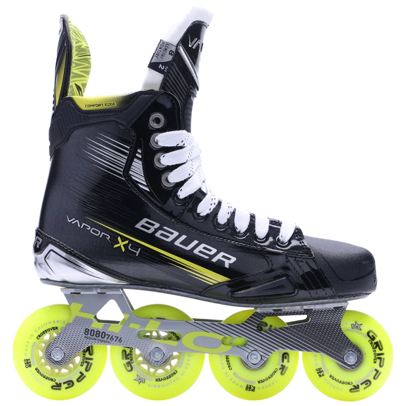 Bauer Vapor X4 Senior Inline Hockey Skates - High Performance Roller Skates for Men's Competitive Hockey & Rink Play