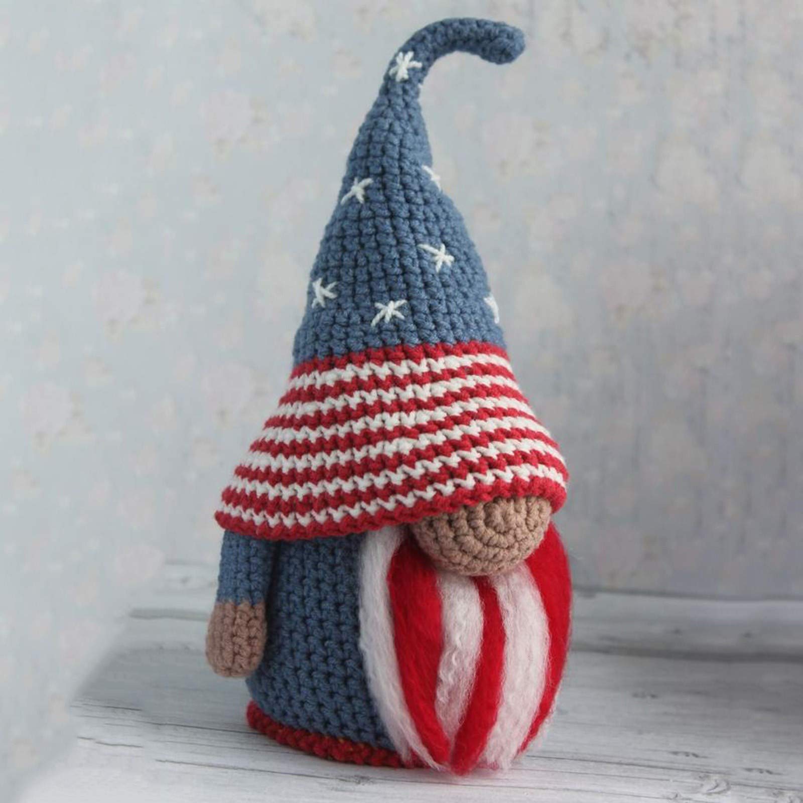 American Flag Stand Decor - Patriotic Independence Day Home & Office Decoration for Bedroom, Living Room, Desktop | Perfect for 4th of July Parties, Memorial Day, Veterans Day Celebrations