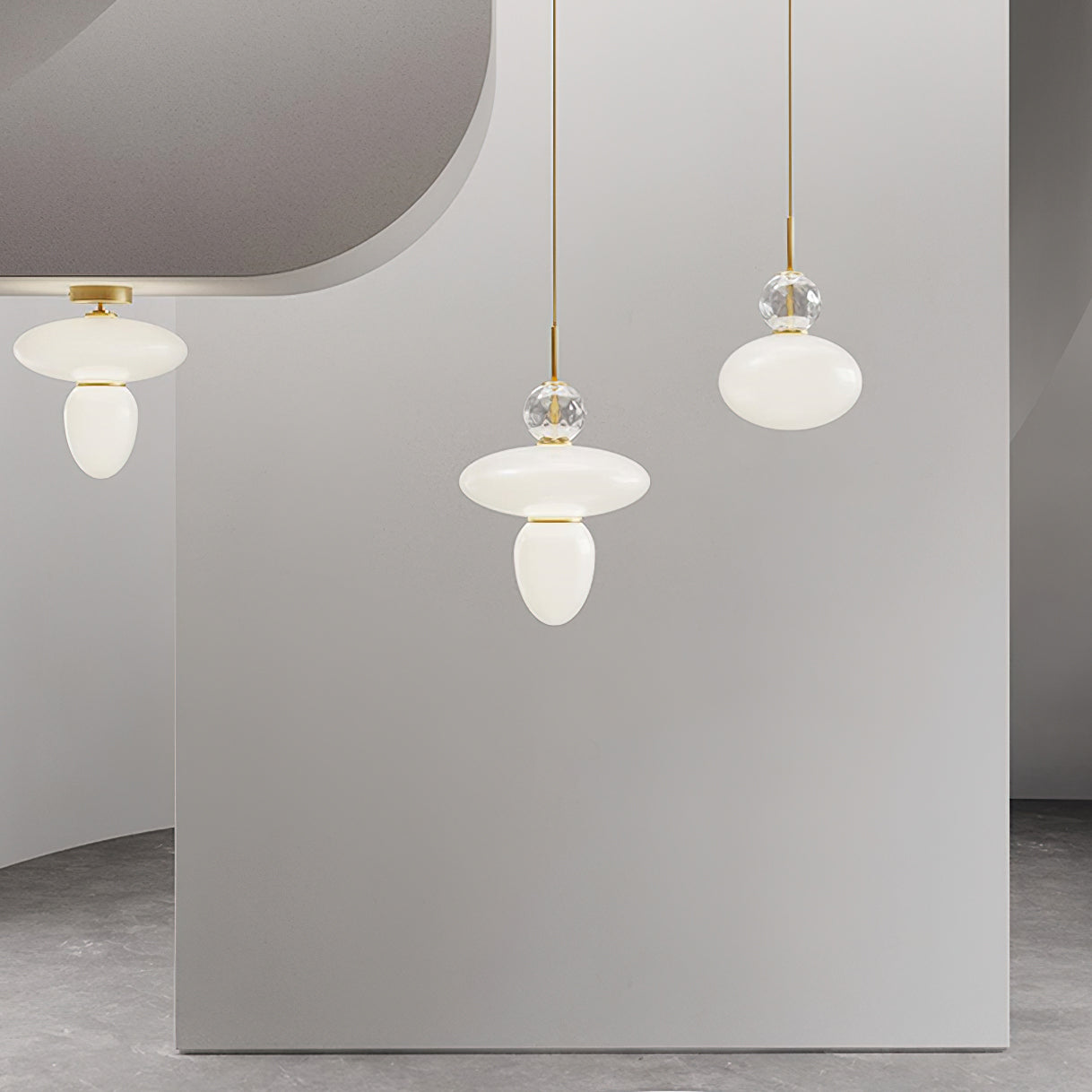 Modern Rizzatto Pendant Light - Sleek Hanging Fixture for Kitchen Island, Dining Room, or Bedroom Lighting | Energy Efficient LED Ceiling Light Fixture
