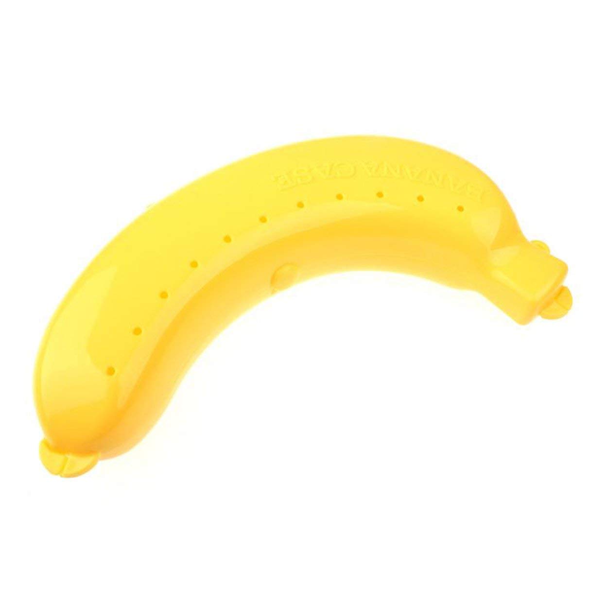 Detectorcatty Portable Banana Protective Case - Universal Fruit Holder for Lunch, Travel & School - BPA-Free Plastic Storage Container for Kids & Adults