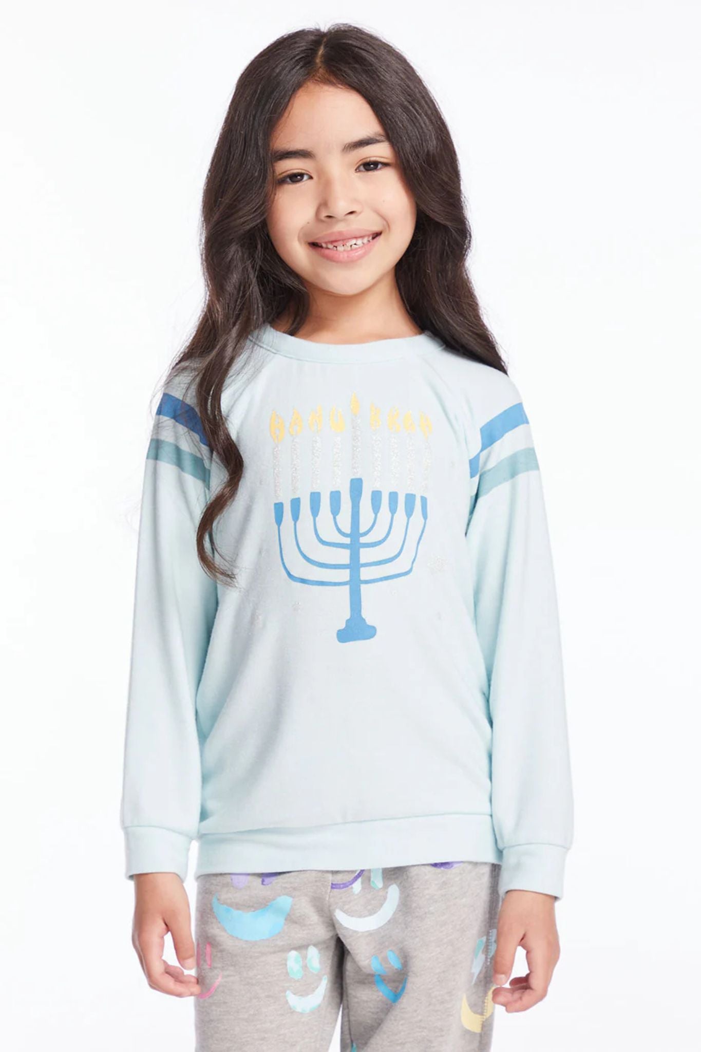Hanukkah Sparkle Shirt for Toddler Girls | Festive Holiday Top | Perfect for Hanukkah Celebrations & Family Gatherings