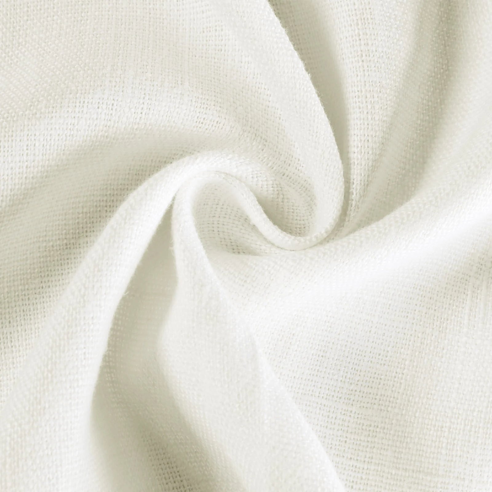 Erin Heavyweight 100% Linen Curtains - Soft Top Blackout Drapes for Living Room & Bedroom - Premium Textured Window Treatments for Home Decor