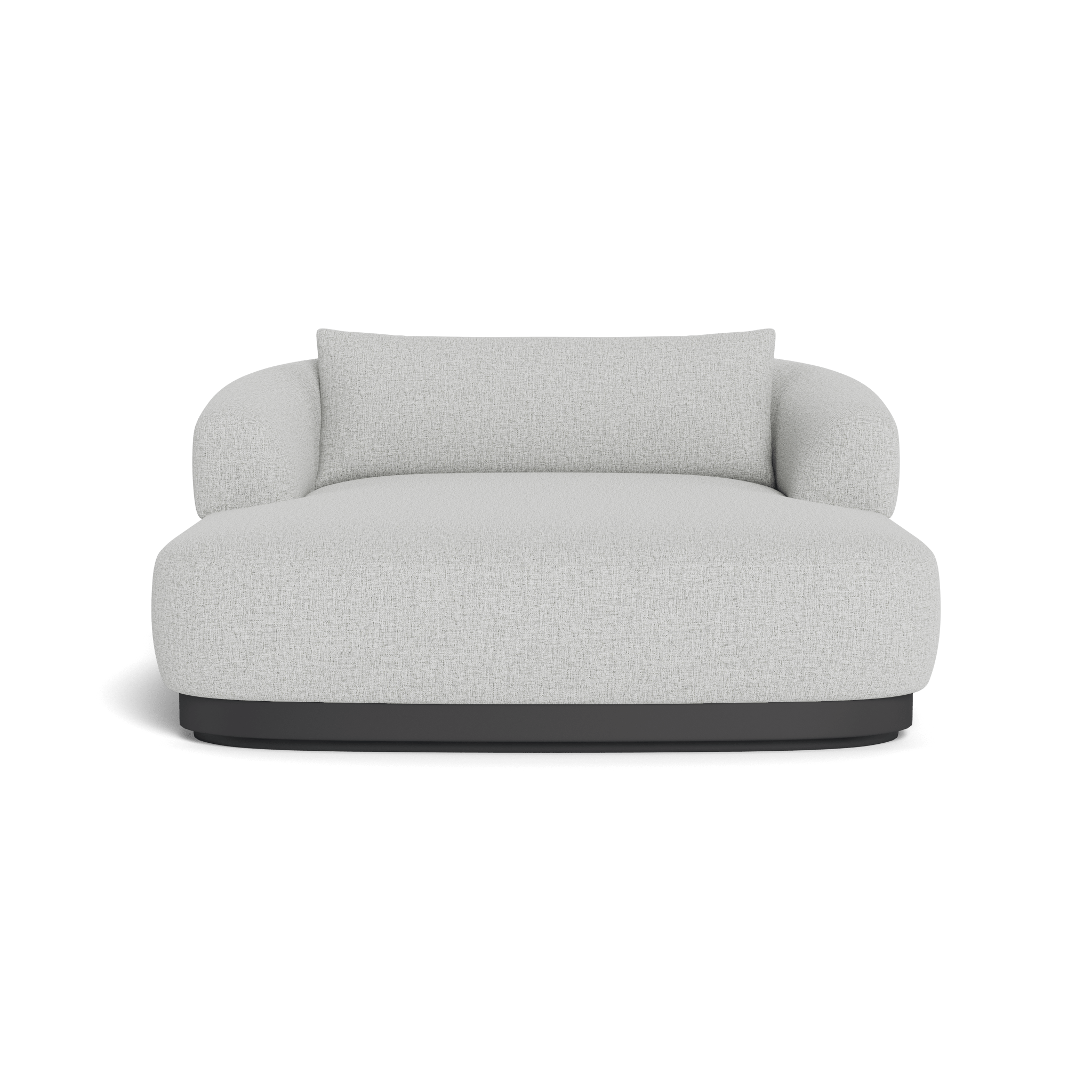 Amalfi Daybed - Modern Outdoor Patio Lounge Bed with Cushions - Perfect for Poolside, Garden, or Backyard Relaxation