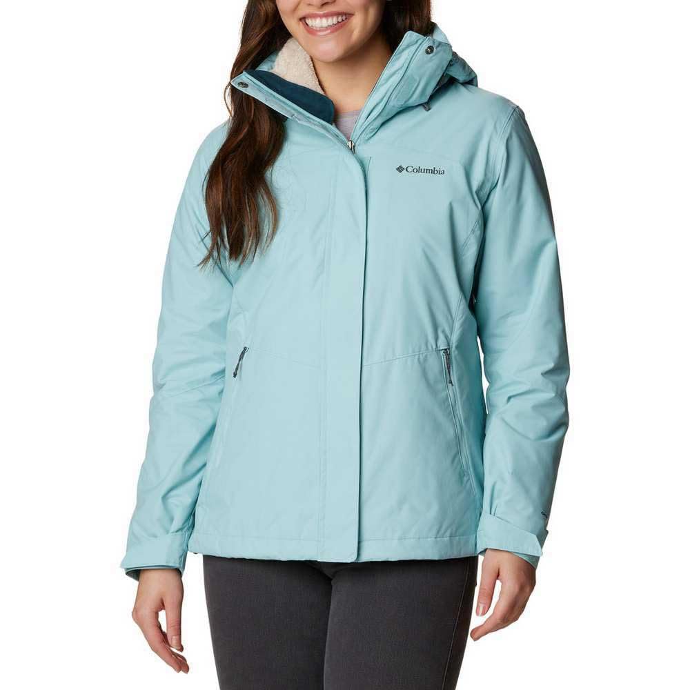 Columbia Women's Bugaboo II Fleece Interchange Jacket - Warm Winter Outerwear for Hiking, Camping & Outdoor Activities | Water-Resistant & Lightweight