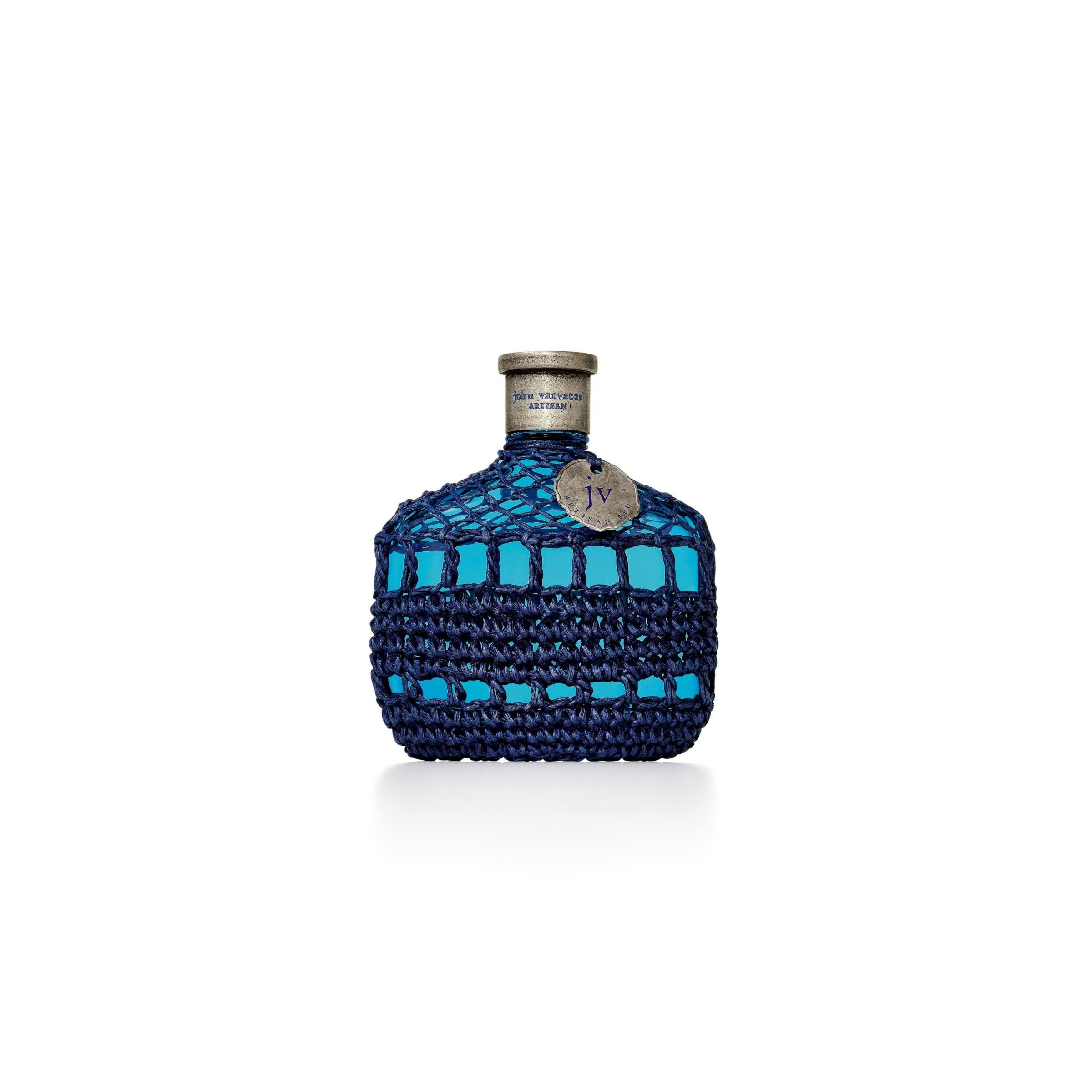 John Varvatos Artisan Blu Eau de Toilette for Men - Fresh Marine Fougere Cologne with Basil, Pine & Geranium Notes | Daytime & Evening Wear, Gift for Him, Office & Date Night Fragrance