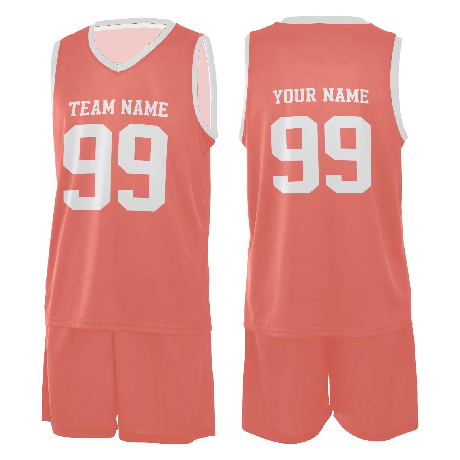 Custom Kids & Youth Basketball Jerseys - Personalized Basketball Uniform with Name & Number - Perfect for Team Sports, School Games & Birthday Gifts