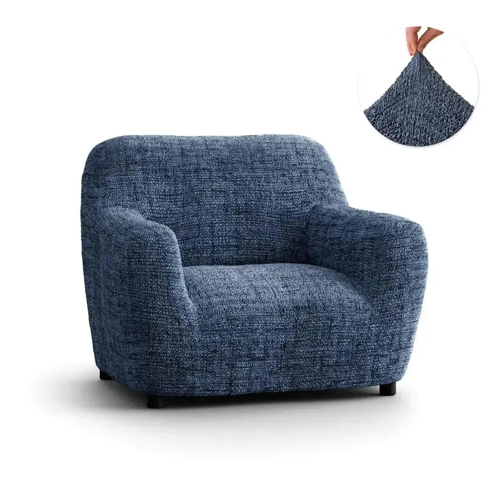 Microfiber Printed Armchair Slipcover - Stretchable Furniture Protector for Living Room, Bedroom & Office - Easy Washable Sofa Cover for Home Decor