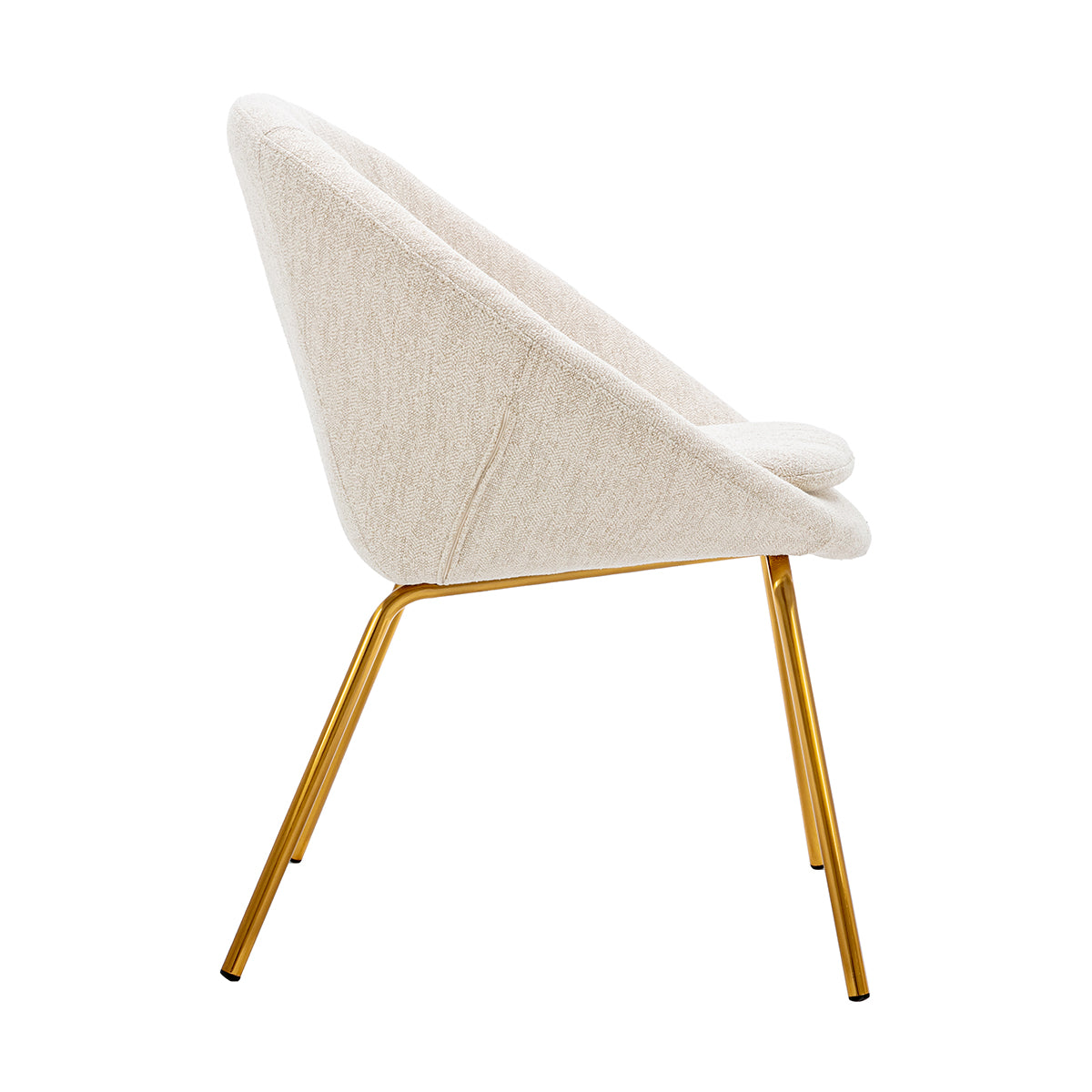 Premium Halo Fabric Lounge Chair - Modern Comfortable Accent Chair for Living Room, Bedroom & Office - Perfect for Relaxing, Reading & Lounging