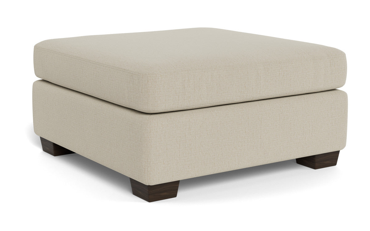 Track Cocktail Ottoman - Stylish and Comfortable Footrest for Living Room, Bedroom, or Office - Perfect Home Decor Accent