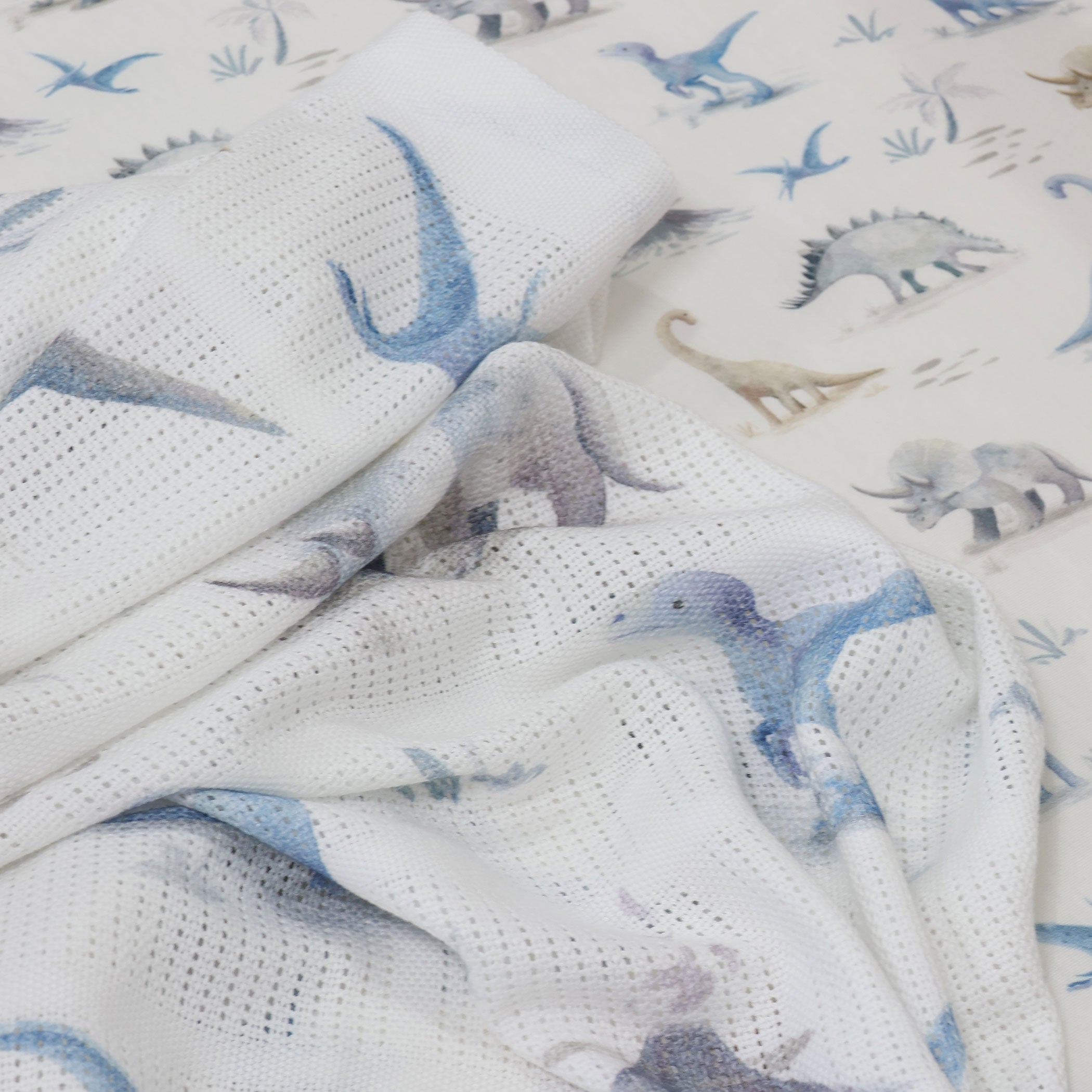 Jurassic Bamboo Cellular Blanket - Soft & Breathable Baby Swaddle Blanket for Newborns & Toddlers - Perfect for Nursery, Stroller & Travel