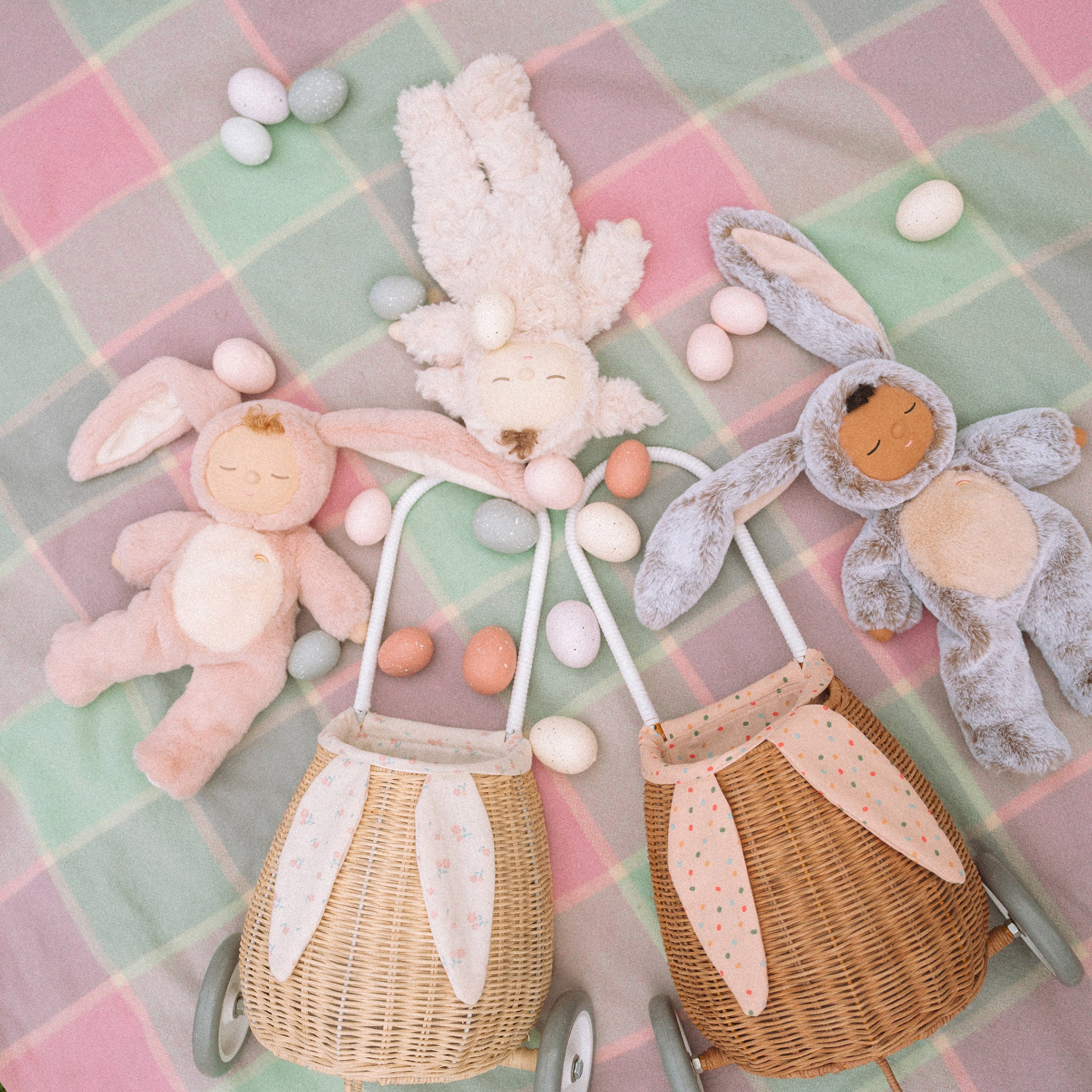 Cozy Dinkums Bunny Muffin - Soft Plush Stuffed Animal Toy for Kids & Baby Nursery Decor - Perfect for Cuddling, Gifts, and Room Decoration