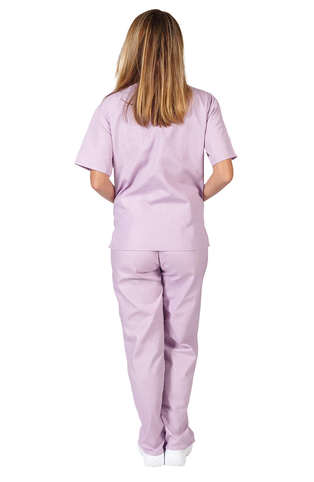 Premium Women's Medical Scrub Set - 2-Piece Comfortable Uniform Top & Pants for Nurses, Doctors & Healthcare Professionals | Breathable Fabric for Long Shifts & Hospital Work