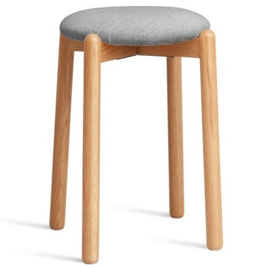 Solid Oak Wood Makeup Stool - Durable & Stylish Vanity Seat for Bedroom, Bathroom, or Dressing Room