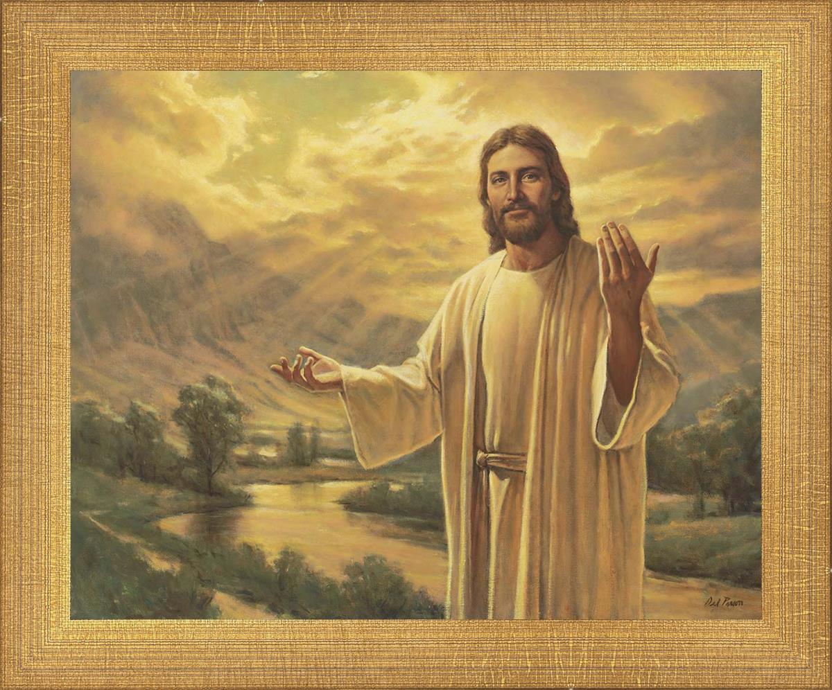 Come Follow Me By Del Parson - Inspirational Christian Wall Art for Home & Church Decor - Perfect for Living Rooms, Bedrooms & Sunday School Classrooms