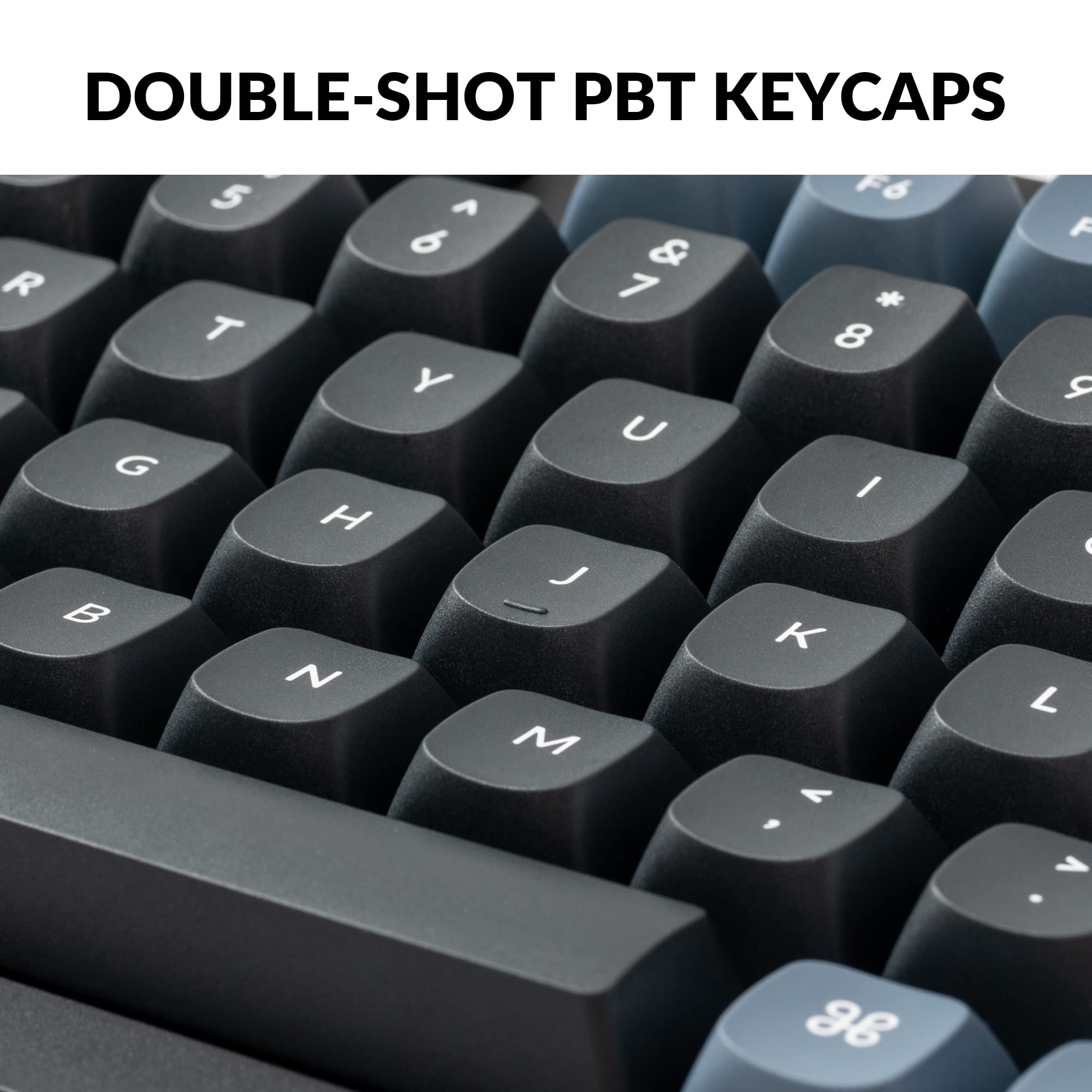 Keychron V5 Wired Custom Mechanical Keyboard with Knob - 96% Compact Layout, QMK/VIA Programmable, Hot-Swappable K Pro Red Switches, Mac/Windows/Linux Compatible (Black) - Perfect for Gaming, Coding & Office Work