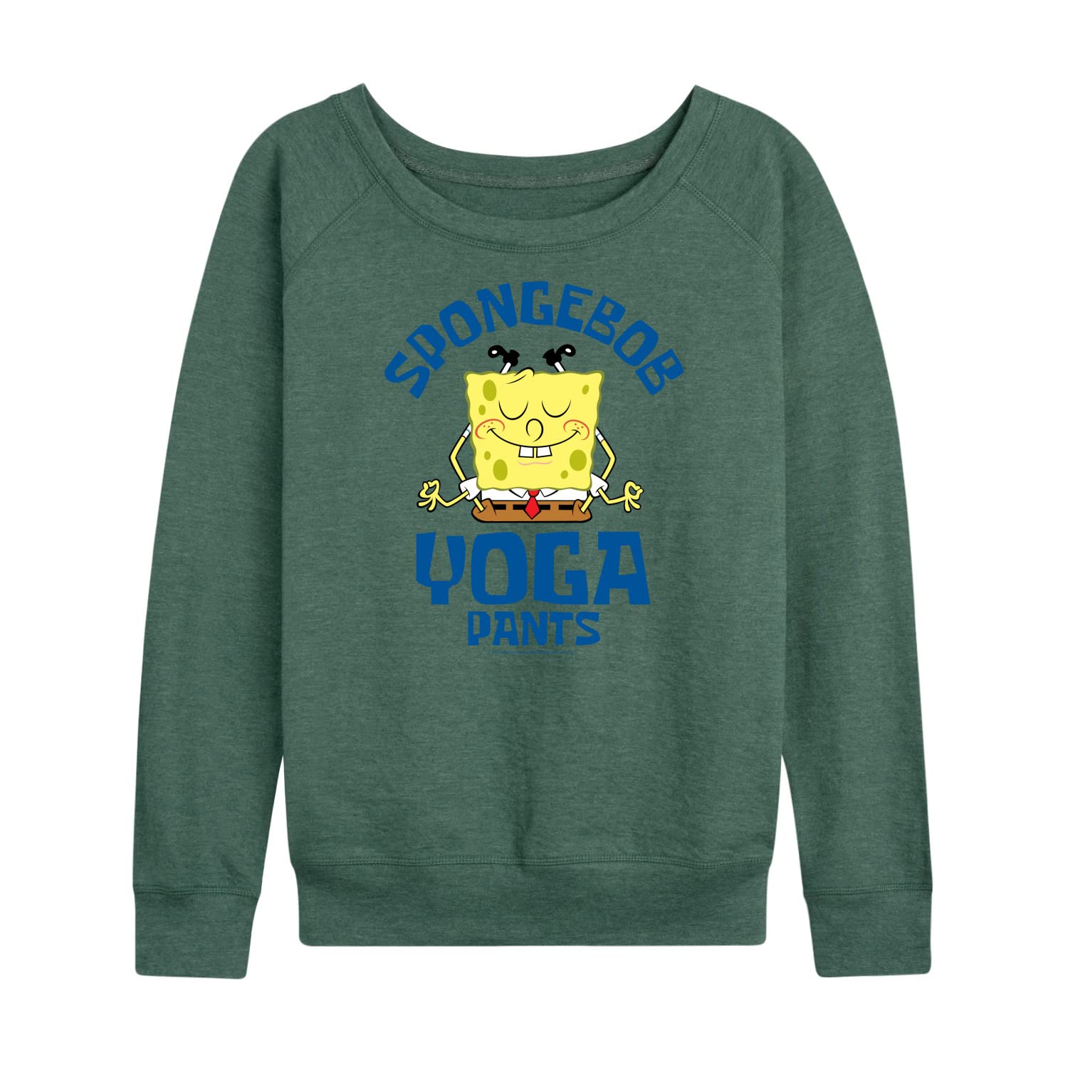 HYBRID APPAREL Women's SpongeBob SquarePants Yoga Pants - Lightweight French Terry Pullover Hoodie for Lounge, Workout & Casual Wear