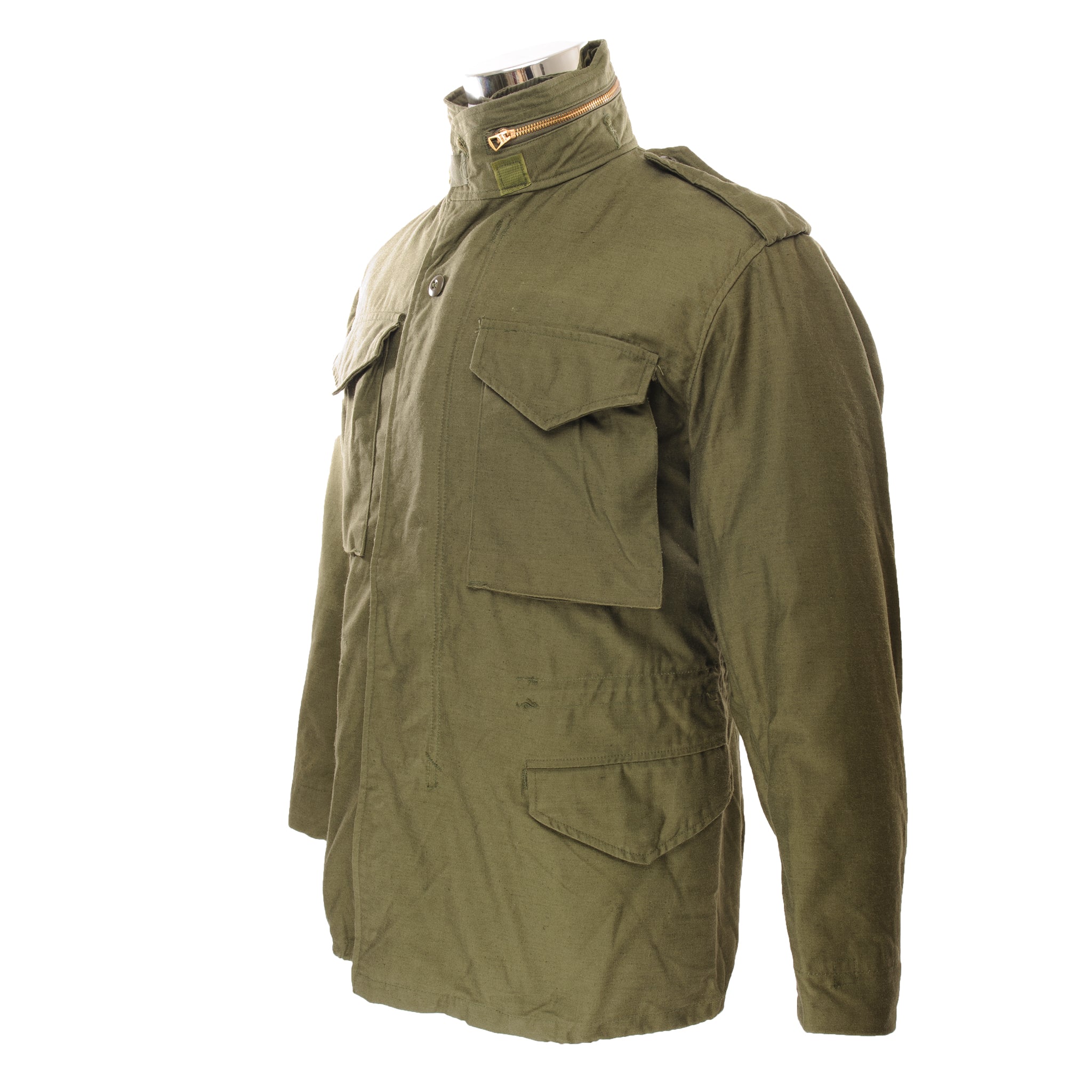 Vintage US Army M-1965 M65 Field Jacket - 1980s Small Regular Size - Deadstock NOS - Military Green Tactical Outerwear for Outdoor Adventures & Vintage Fashion