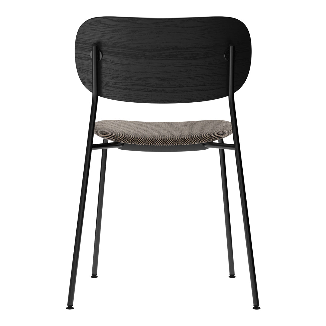 Co Dining Stackable Chair - Upholstered Seat for Kitchen, Dining Room & Outdoor Patio | Comfortable & Space-Saving Furniture