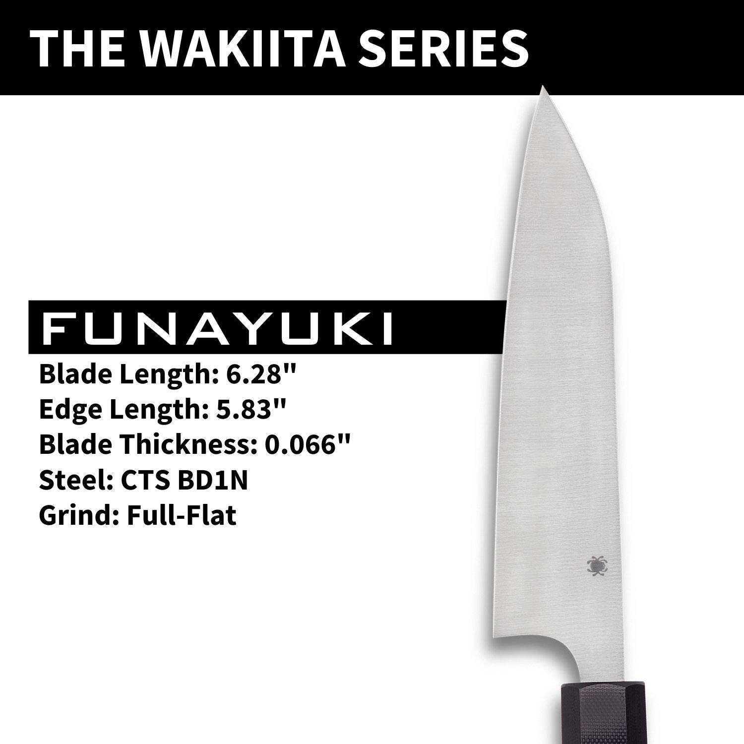 Spyderco Murray Carter Premium Japanese Kitchen Knives - High-Performance Professional Chef Knives for Sushi, Meat Cutting & Precision Cooking | Ideal for Chefs, Home Cooks & Culinary Enthusiasts