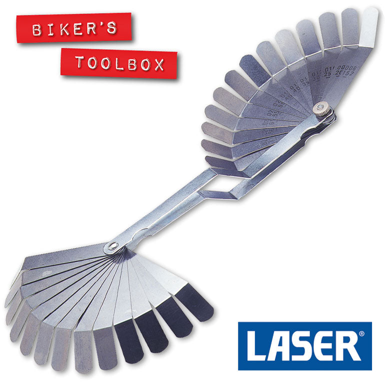 26 Blade Offset Metric and Imperial Feeler Gauge Set - Precision Measuring Tool for Automotive, Engine, and Machinery Maintenance | DIY & Professional Use