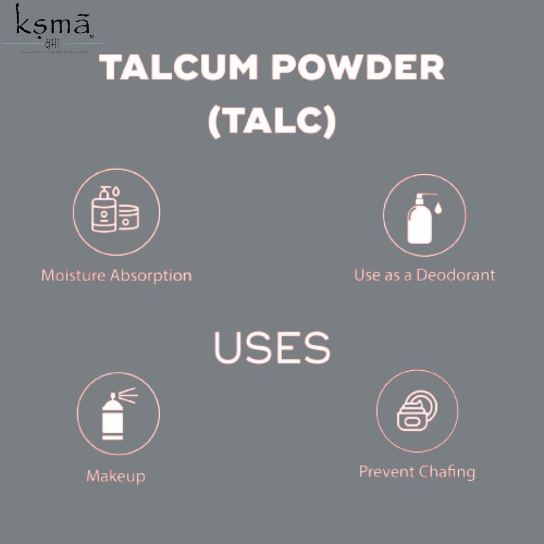 Ksma Talcum Powder 400g - Essential Cosmetic Raw Material for Flawless Beauty & Skincare