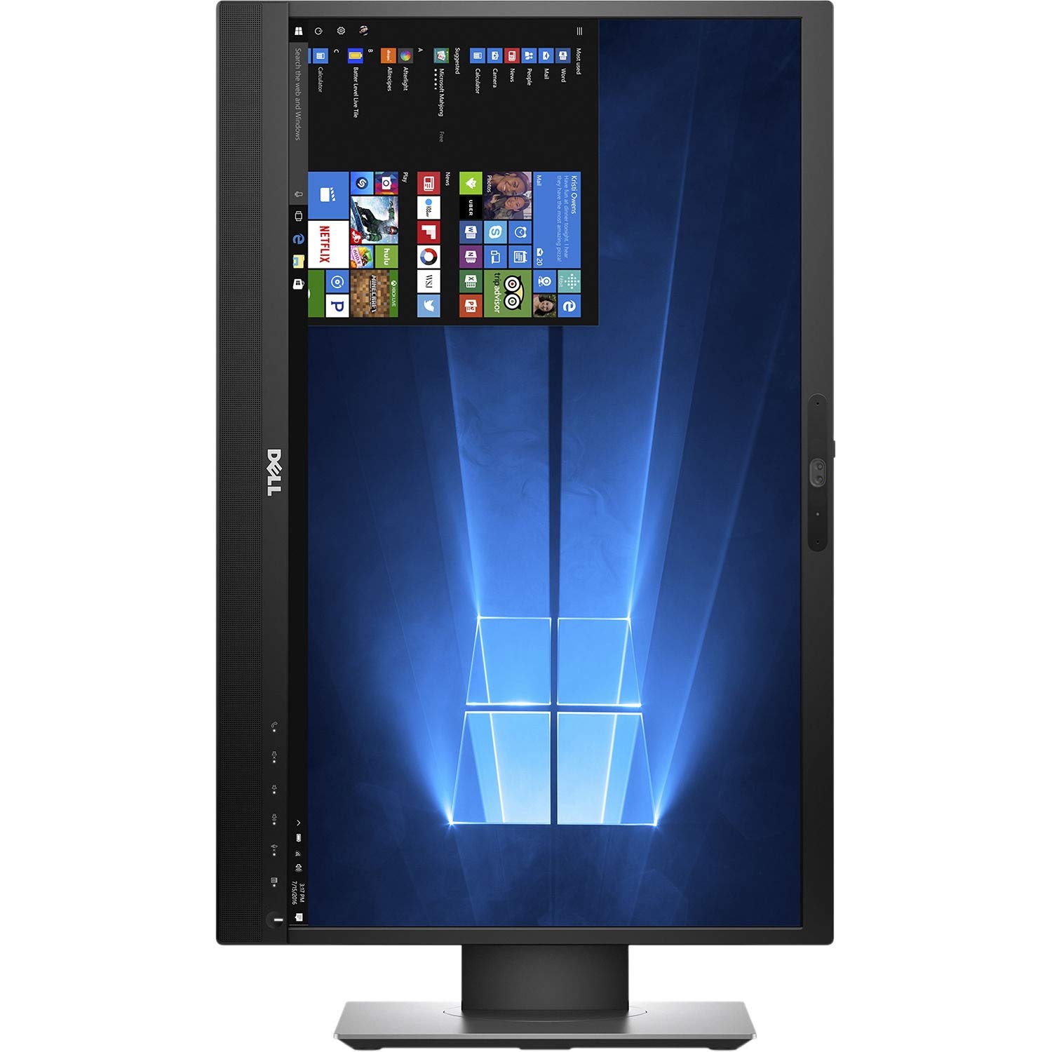 Dell P2418HZM 24 Inch Full HD LED Monitor with Built-in Speakers - Ideal for Video Conferencing, Home Office & Gaming