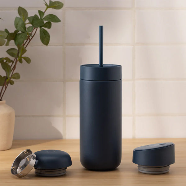 Fellow Carter 3-in-1 Insulated Travel Mug with Sip Lid - Leakproof Coffee Tumbler for Hot & Cold Drinks - Perfect for Commuting, Office & Outdoor Adventures